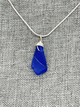Load image into Gallery viewer, Sterling Silver Sea Glass Necklace