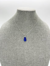 Load image into Gallery viewer, Sterling Silver Sea Glass Necklace